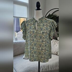 Joie Multicolor Floral Blouse